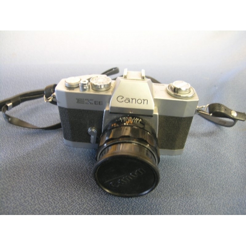 Vintage Canon SLR Camera w Canon Lens EX 50mm 11.8 Allsold.ca Buy & Sell Used Office